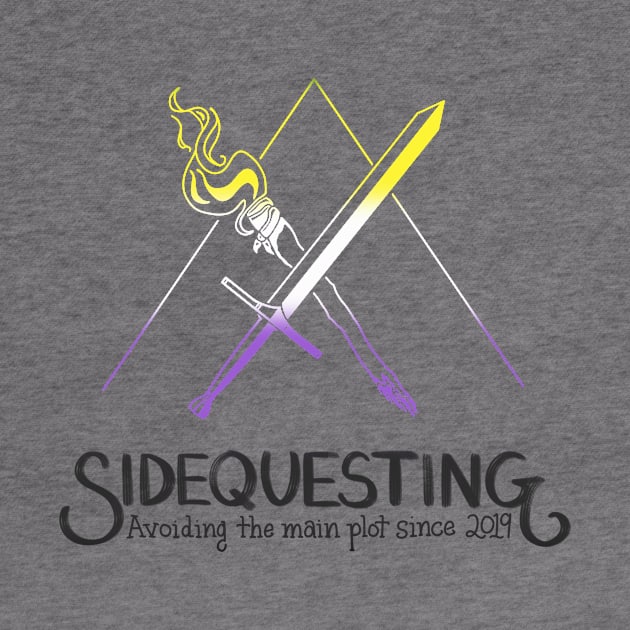 Nonbinary Sidequesting Logo by Sidequesting